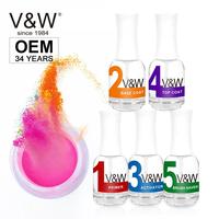 Easy Remove Quick Gel Nail Acrylic Dipping Powder System