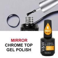 Mirror Chrome Top Gel Polish