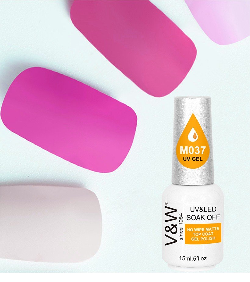 VW-Find No Wipe Matte Top Coat Gel Polish | Uv Gel Polish Wholesale-3