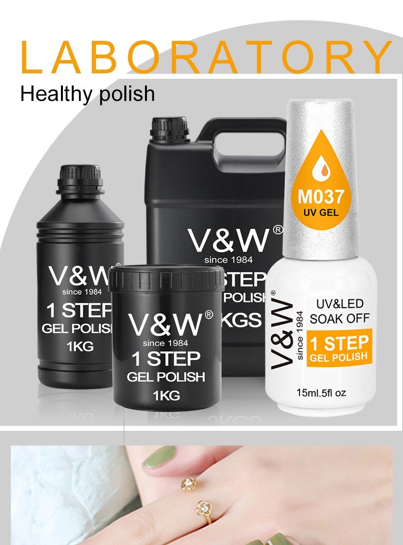 VW-Best 1 Step Gel Polish Uv Gel Polish Wholesale-3