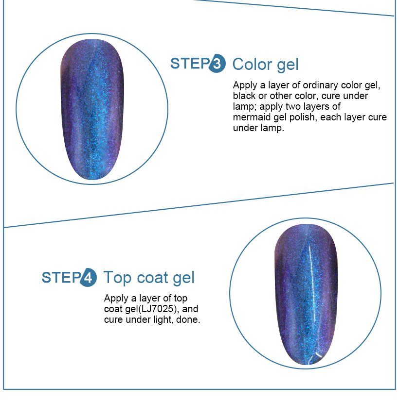 VW-Find Mirror Chrome Mermaid Gel Polish Gel Polish Wholesale From Vw Gel Polish-6