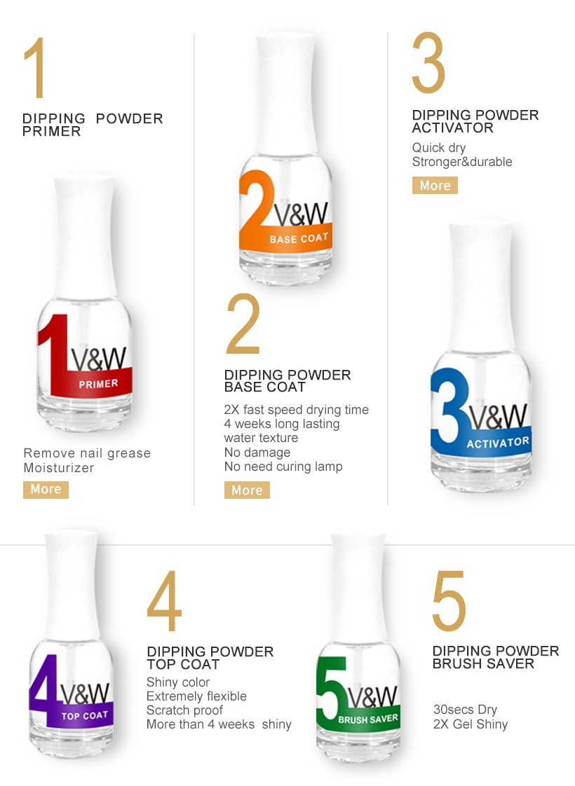 stronger gel powder full set coat smoothly for party-7
