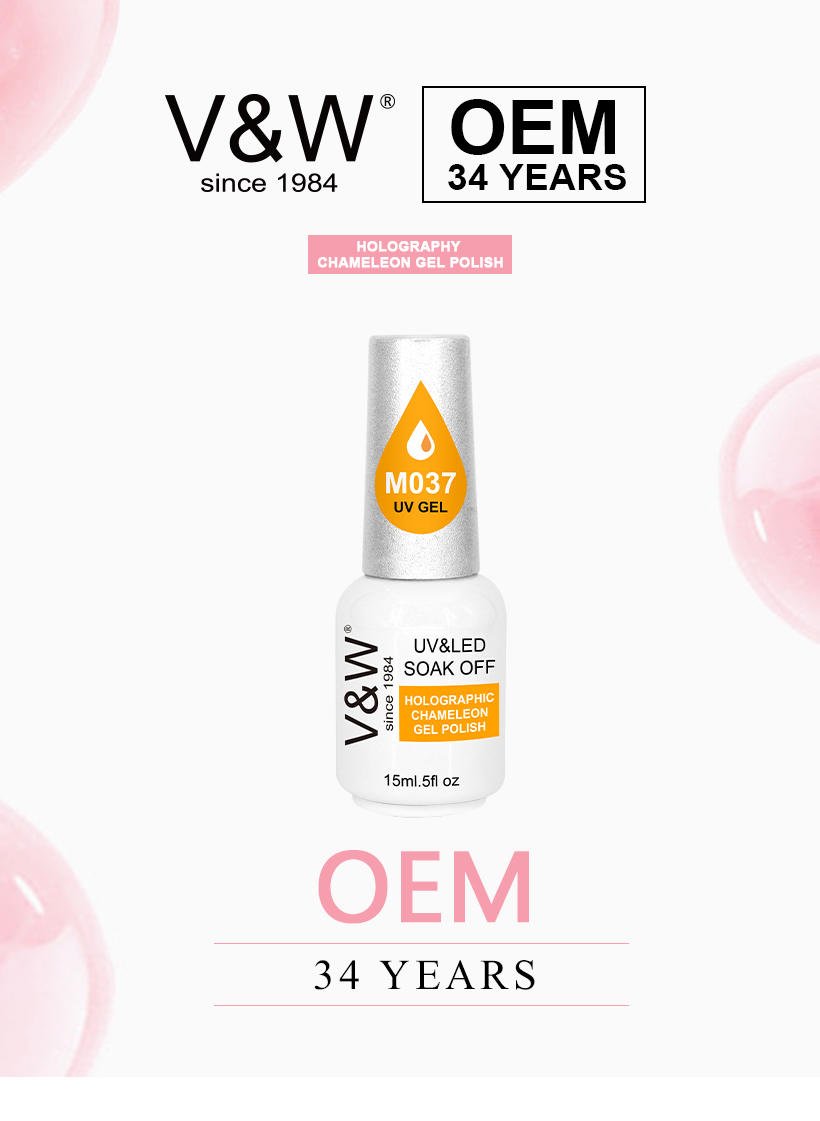 VW-Find Soak Off Uv Led 15ml Holo Holographic Chameleon Color Gel Nail Polish-1